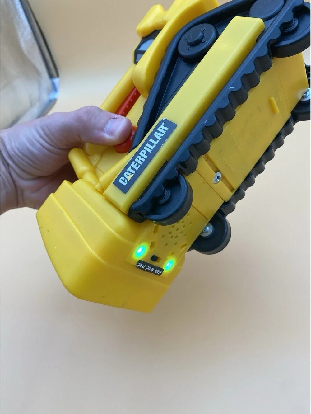 Caterpillar Construction Kids Yellow Bulldozer Flashlight Toy - 2009 CAT